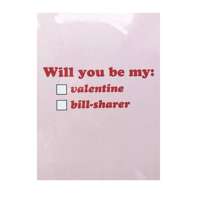 Will you be my… tick box